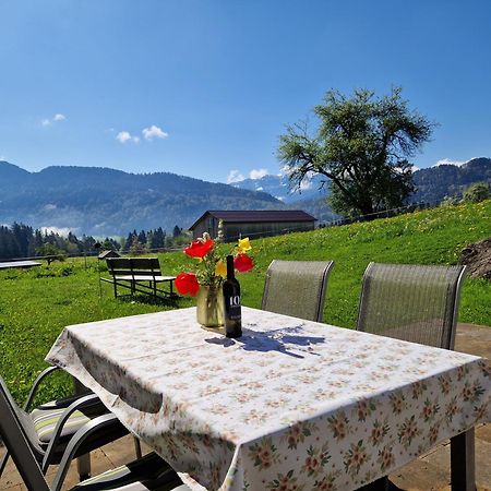 Ferienhof Schweizer Schwarzenberg im Bregenzerwald Exterior foto