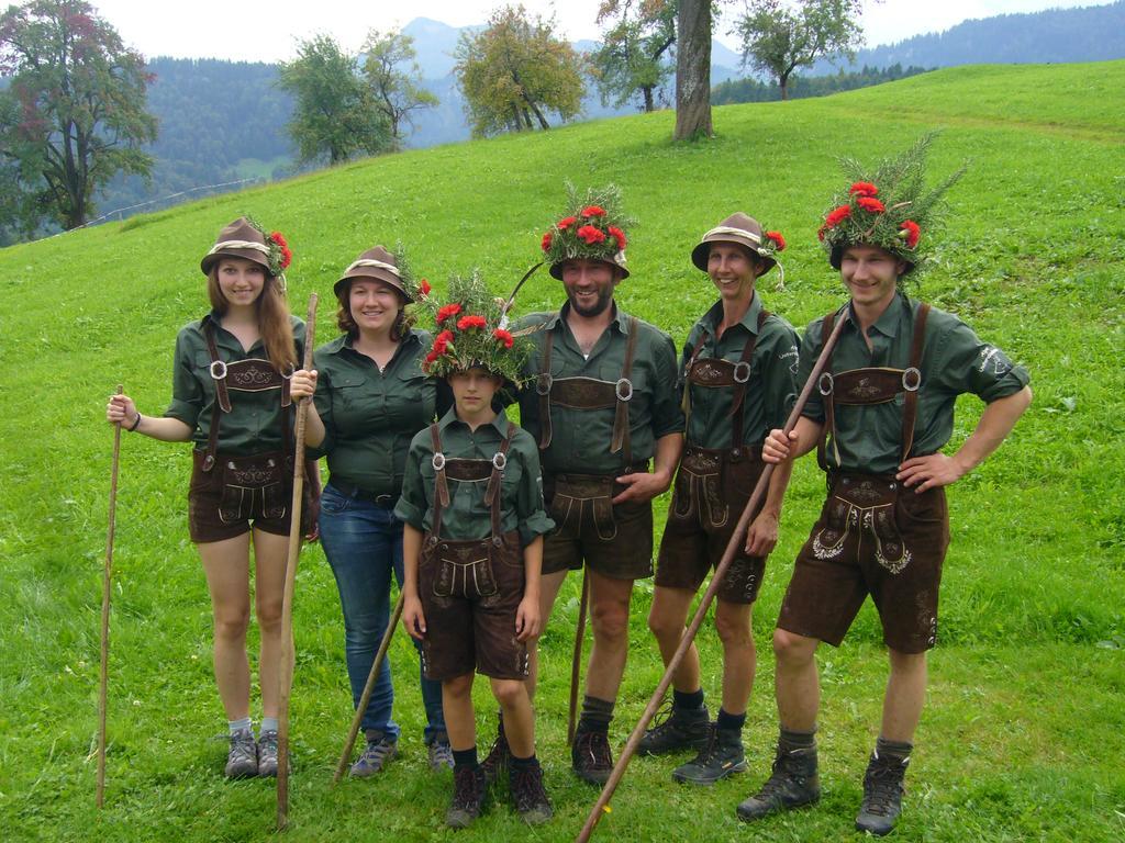 Ferienhof Schweizer Schwarzenberg im Bregenzerwald Exterior foto
