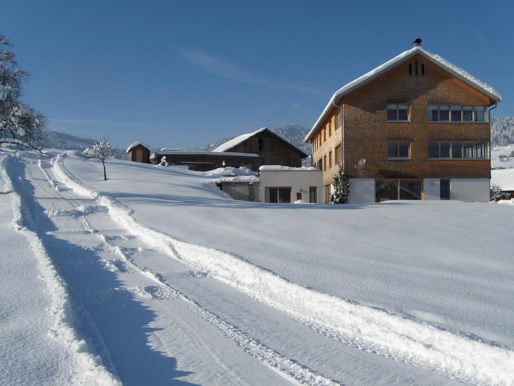 Ferienhof Schweizer Schwarzenberg im Bregenzerwald Exterior foto