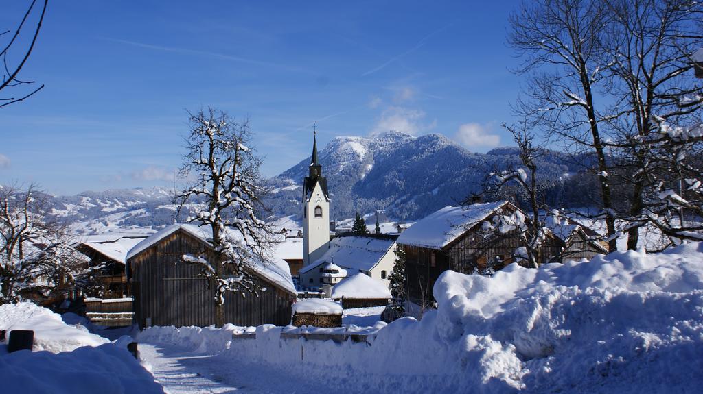 Ferienhof Schweizer Schwarzenberg im Bregenzerwald Exterior foto